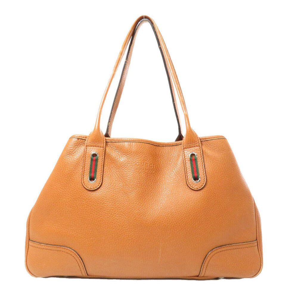 Gucci Motif Leather Bag Tote - Picture 11 of 11